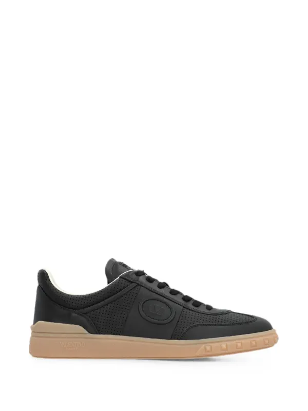 Valentino Garavani Upvillage low-top geperforeerde van nappa leer – Bruin (YS0H77TFT)