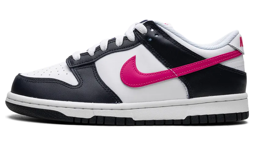 Nike Dunk Low GS “Obsidian / Fierce Pink” (FB9109-401)