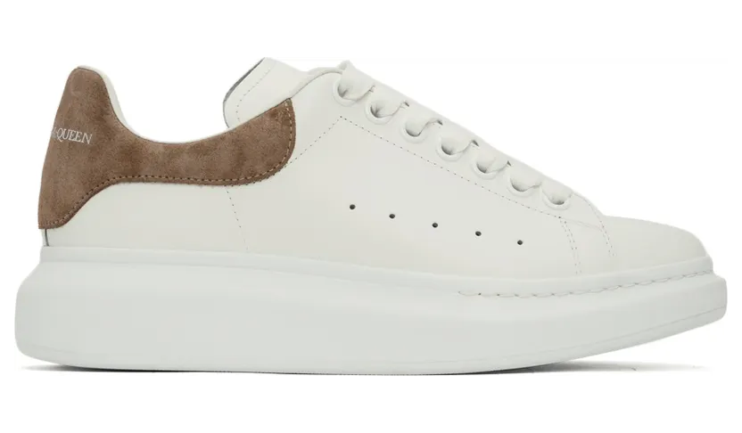 Alexander McQueen White Oversized Sneakers (553680WIBN29784)