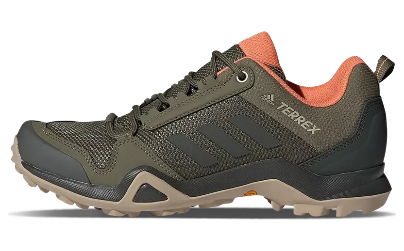 Adidas TERREX AX3 “Raw Khaki/Legend Earth/Semi Coral” (G26545)