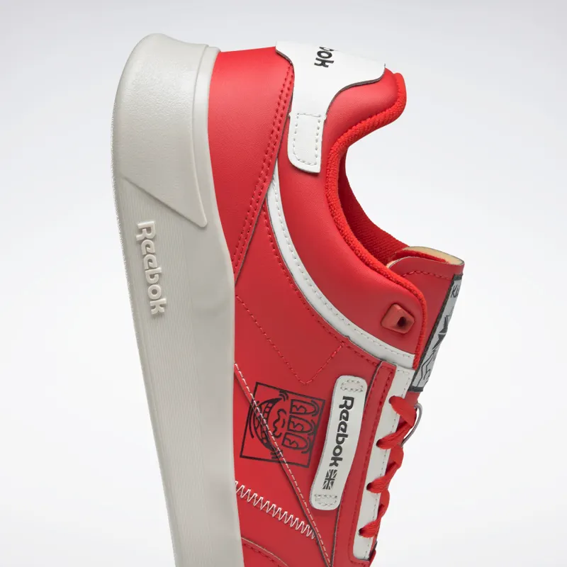 Reebok Keith Haring Club C Legacy Shoes Instinct Red / Chalk / Instinct Red (GZ1459)