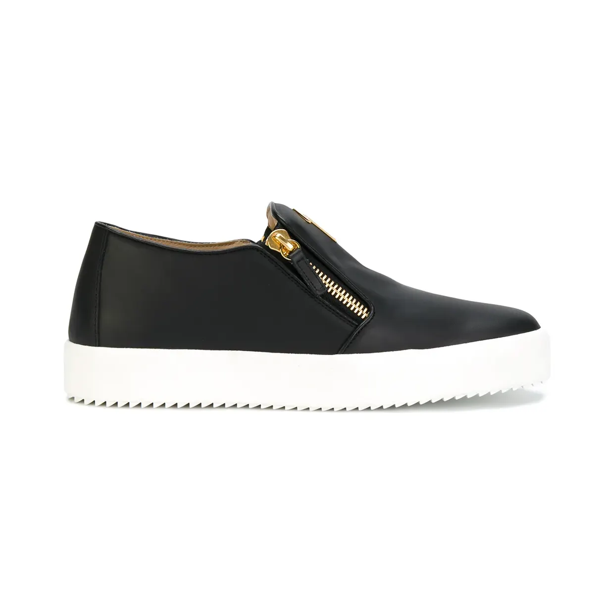 Giuseppe Zanotti ‘Adam’ mit breiter Sohle “Black” (RU70005001)