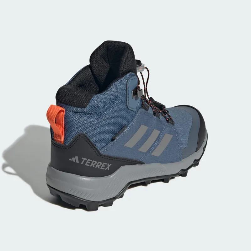 Adidas Terrex Mid GORE-TEX Hiking Wonder Steel / Grey Three / Semi Impact Orange (JI1355)
