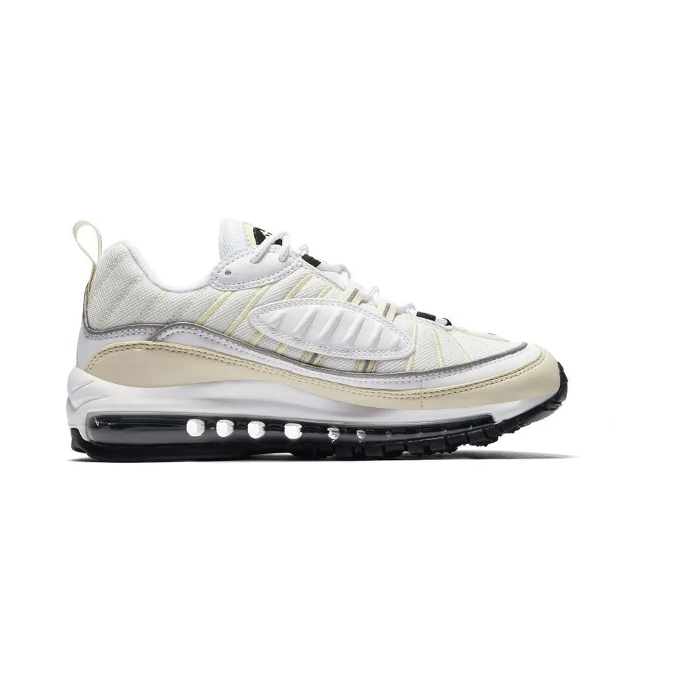 Nike Air Max 98 Fossil (W) White/Black-Fossil-Reflect Silver (AH6799-102)
