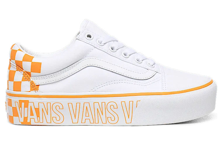 VANS Old Skool Platformschoenen (Wit)