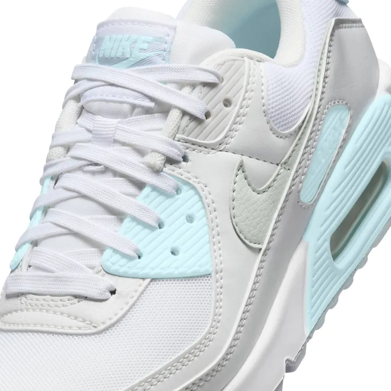 Nike Air Max 90 White Glacier Blue (DH8010-104)