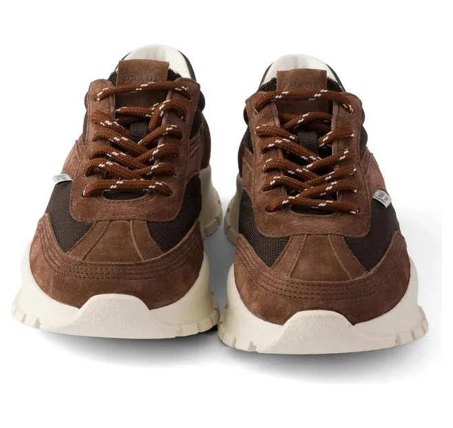 Prada Mesh Suede “Brown” (1E503O F 045 3ZO7 F0324) (2)