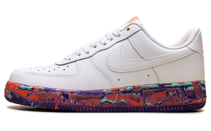 Nike Air Force 1 Low White Multi-Color Marble