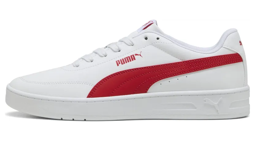 Puma Court Classic Clean “Puma White / For All Time Red” (402223_08)