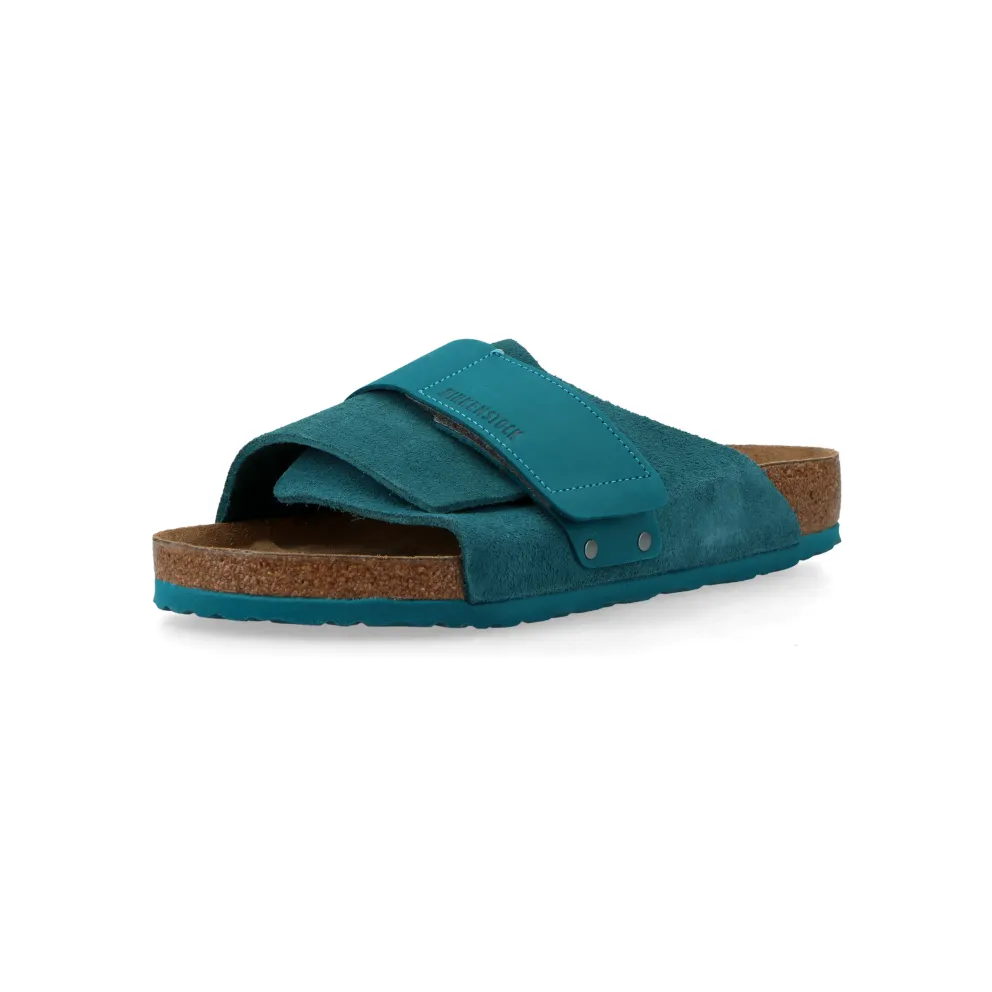 Birkenstock Kyoto Nubuck/Suede Leather (deep turquoise) – 1026801