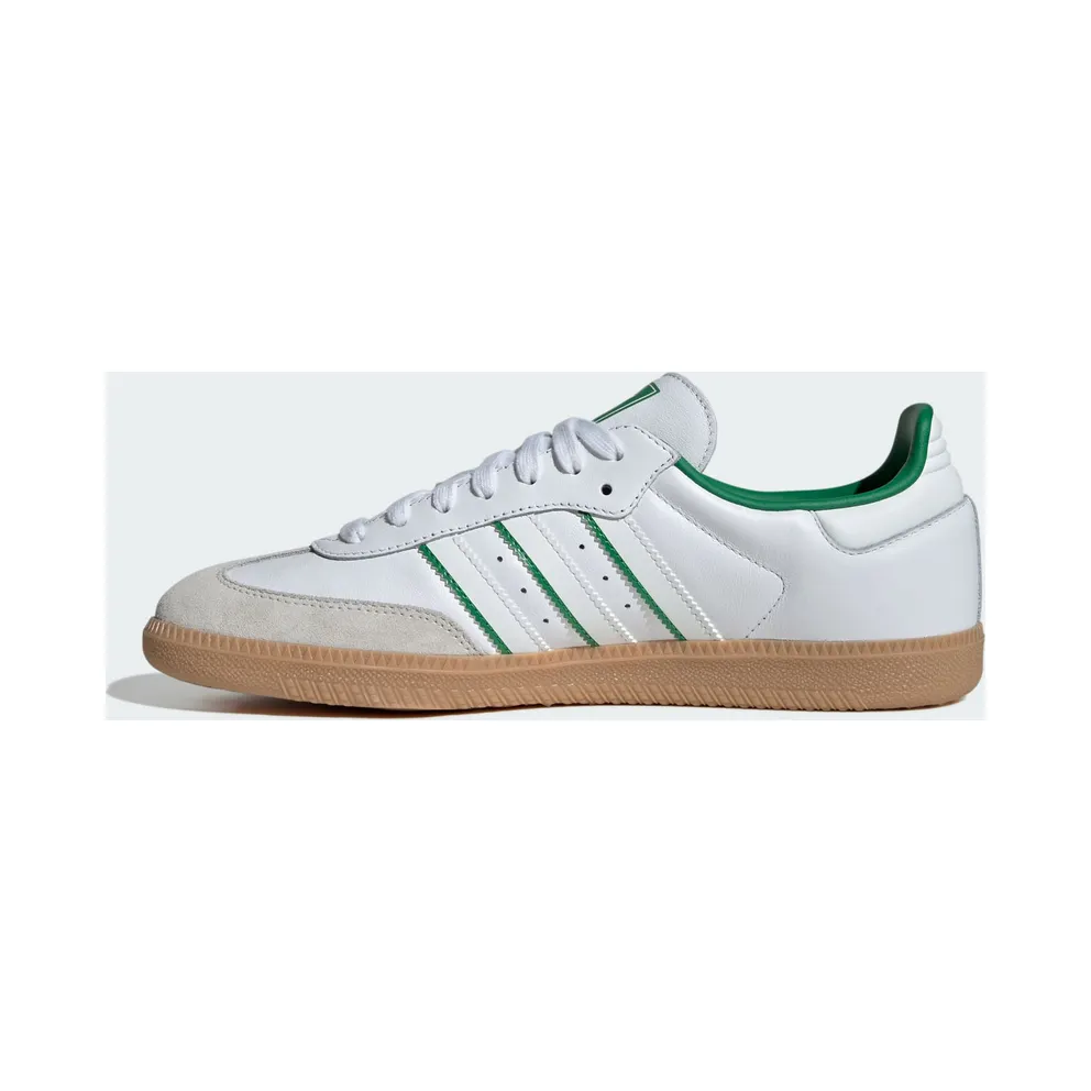 Adidas Samba OG Cloud White / Crystal White / Green (JI2044)
