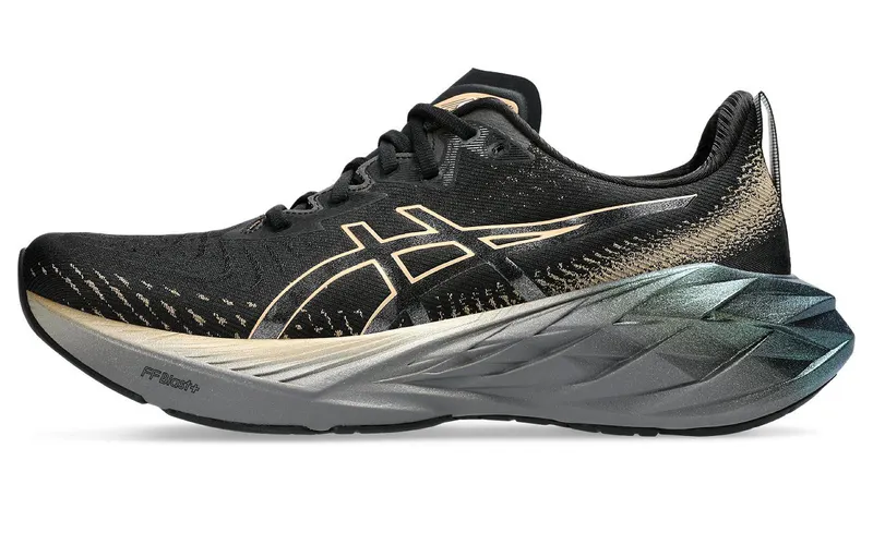 ASICS Novablast 4 Platinum Black Champagne (1011B924-001)