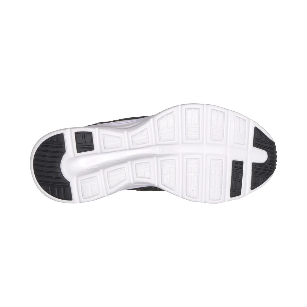 Skechers Slip-ins: GO Walk Glide-Step 2.0 “Cozy Fit Walker Sneaker Black” (125156BLK)