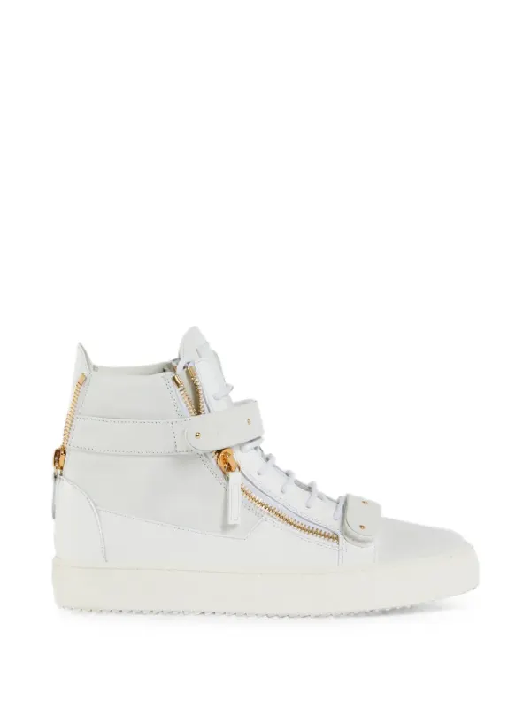 Giuseppe Zanotti Coby lakleren sneakers – White (RU60010002)