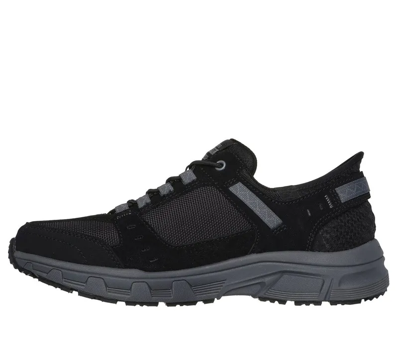 Skechers Slip-ins Relaxed Fit: Oak Canyon Sneaker Black/Houtskool