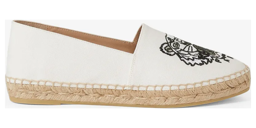 KENZO Espadrilles Tigre en toile (FB52ES180F70)