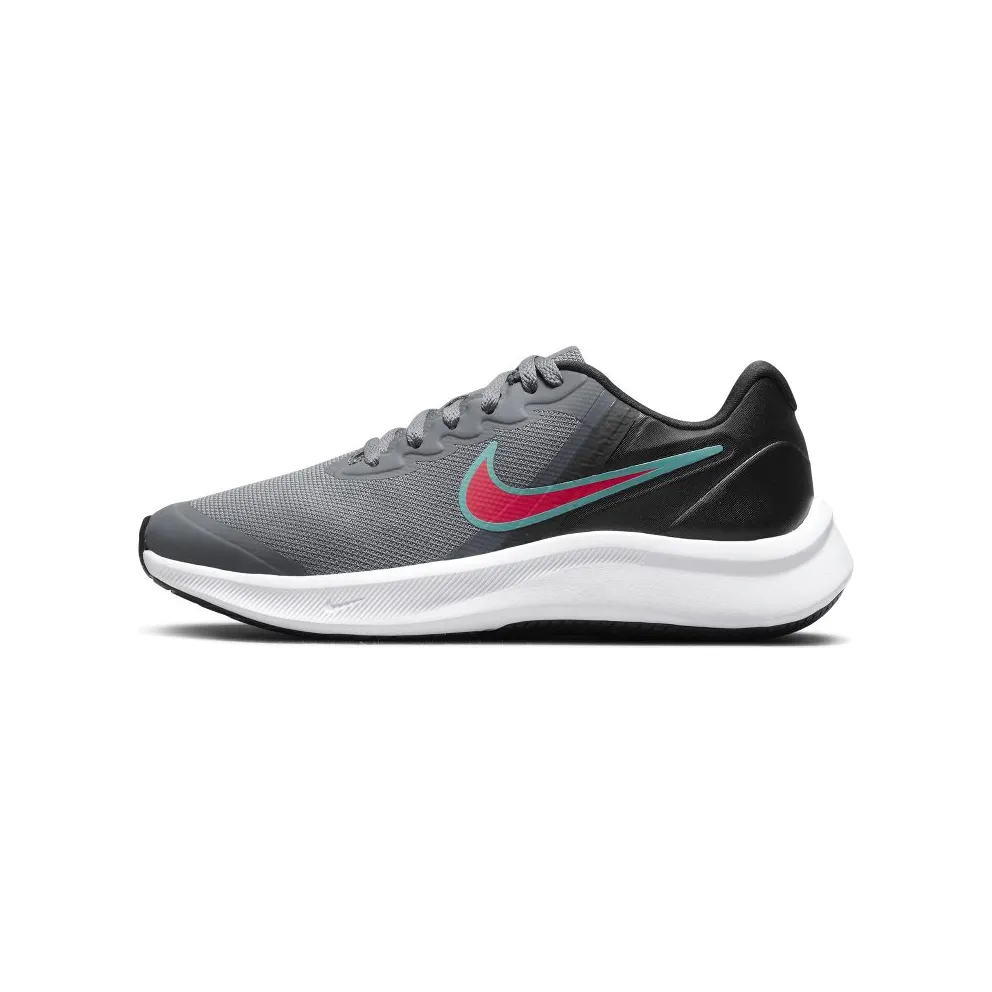 Nike Star Runner 3 Older Kids’ Road Running Grey 50% Sustainable Materials (DA2776-008)