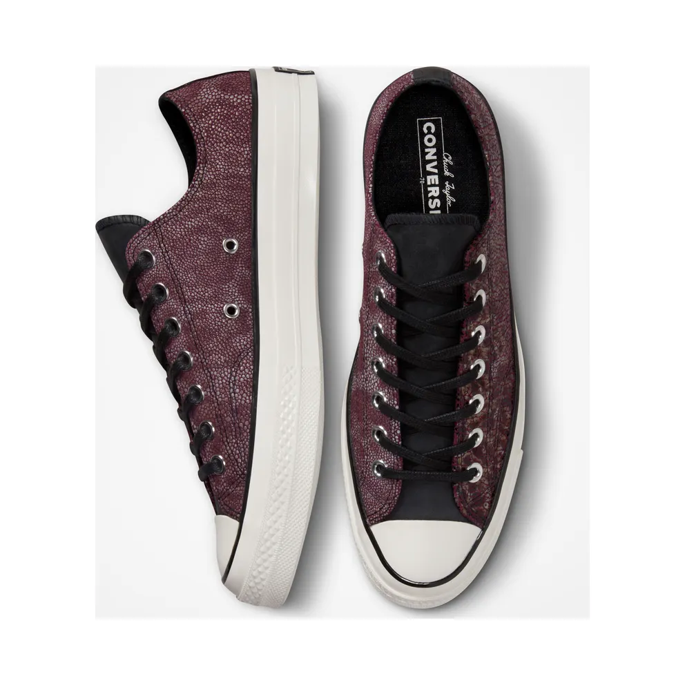 Converse Chuck 70 Stingray Split Black Cherry/saddle/rust Pink