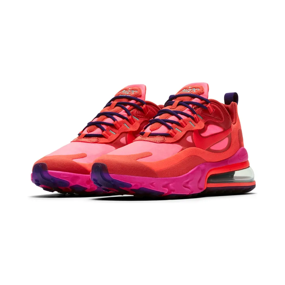 Nike Air Max 270 React Mystic Red (W) Mystic Red/Pink Blast/Habanero Red (AT6174-600)