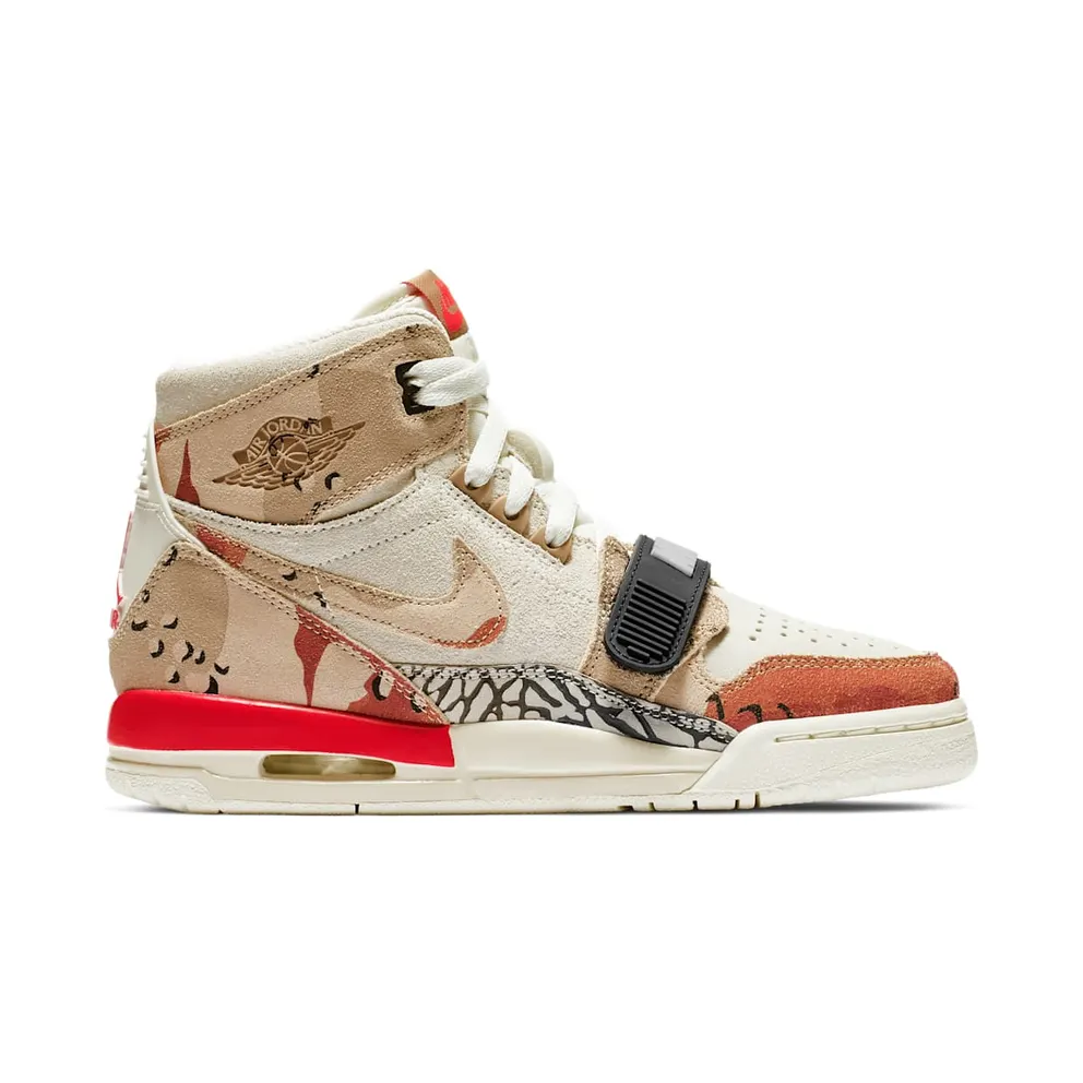 Jordan Legacy 312 Desert Camo (GS) Sail/Desert Camo-Infrared 23 (AT4040-126)