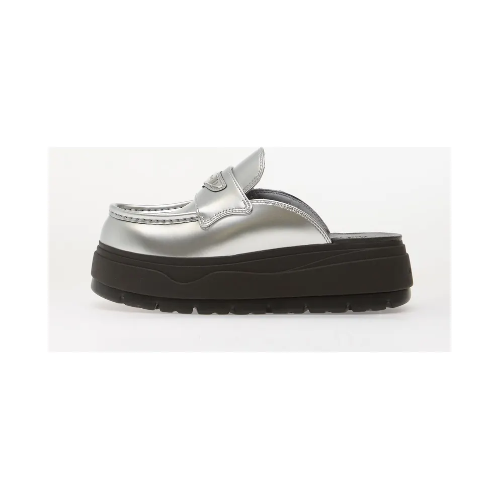 Air Jordan Mule Metallic Silver / Shadow Brown / Wolf Grey / Metallic Silver