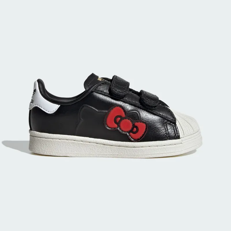 adidas Superstar Comfort Closure Hello Kitty Core Black Cloud White Red (IG6997)