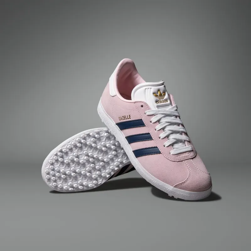 adidas Gazelle Spikeless Golf Clear Pink Night Indigo (JI3941)