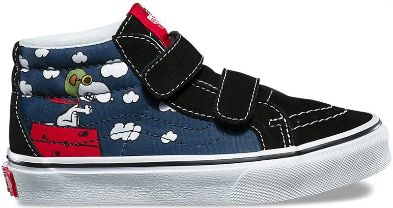 Vans Sk8-Mid Peanuts Flying Ace (TD) Dress Blues (VN0A346YOHK)