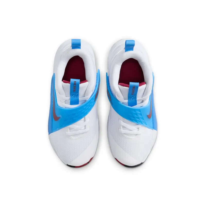 Nike Team Hustle D 12 White University Blue Black Team Red (HF6280-102)