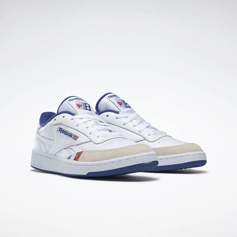Reebok Club C Revenge Bronze 56K White White/True Grey 1-Cobalt (Other Brands Other)