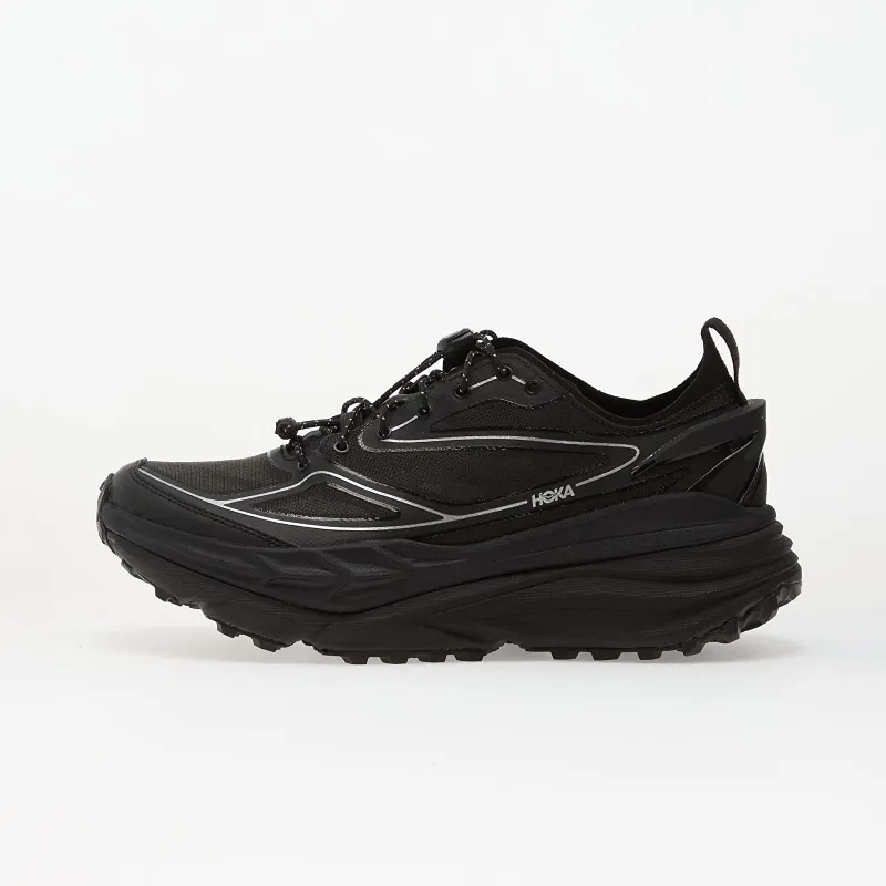 Hoka One Stinson One7 “Black Silver” (1168931-BKSV)