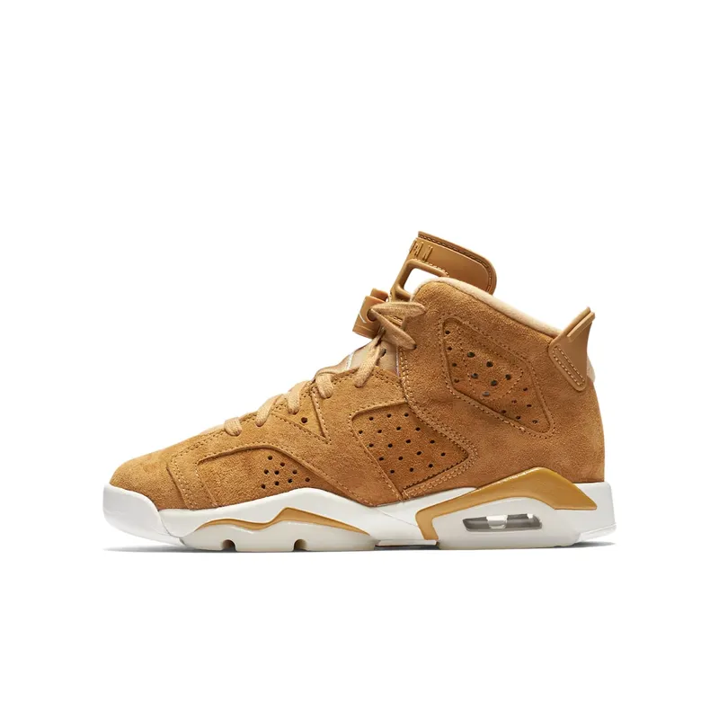 Jordan 6 Retro Wheat (GS) Golden Harvest/Golden Harvest-Sail (384665-705)