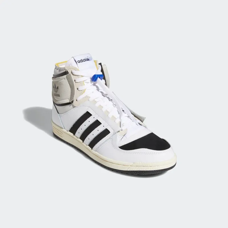 adidas Top Ten DE Cloud White / Core Black / Bold Blue (Q46255)
