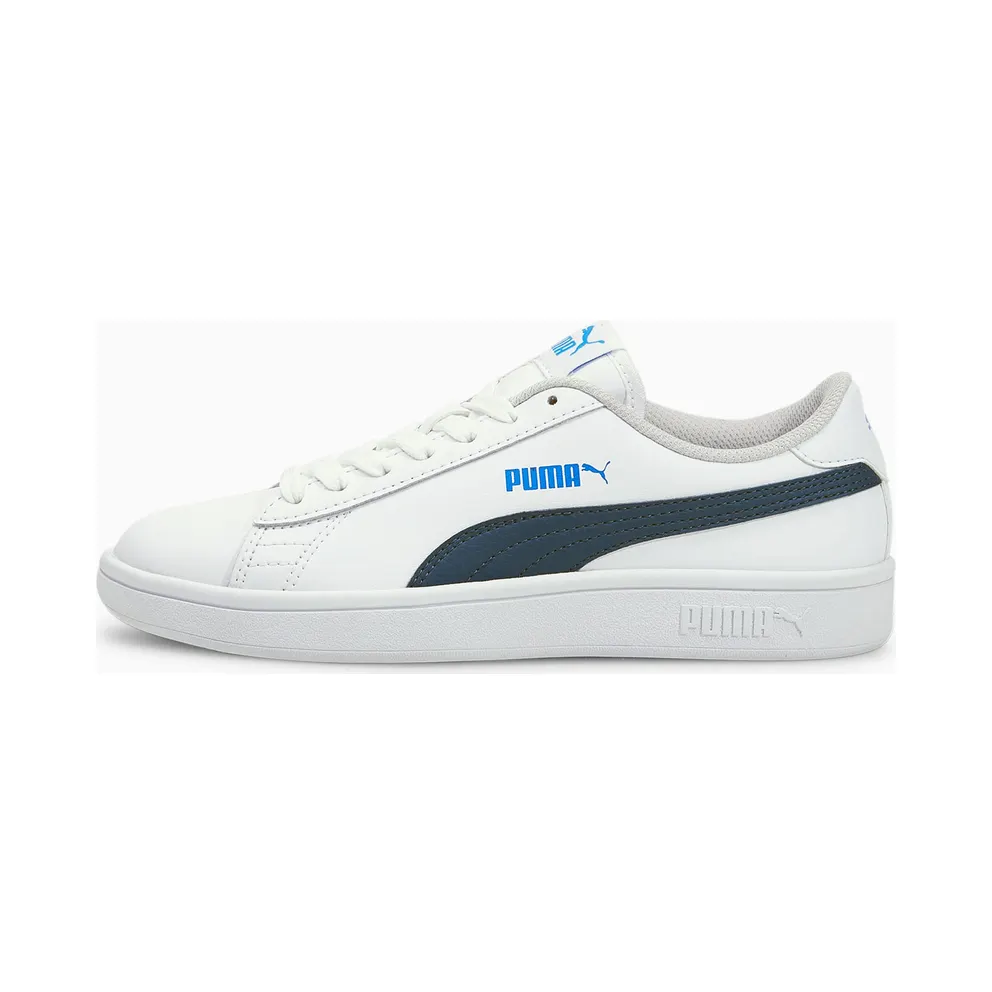 PUMA Smash V2 Youth White/Intense Blue (365170-30)