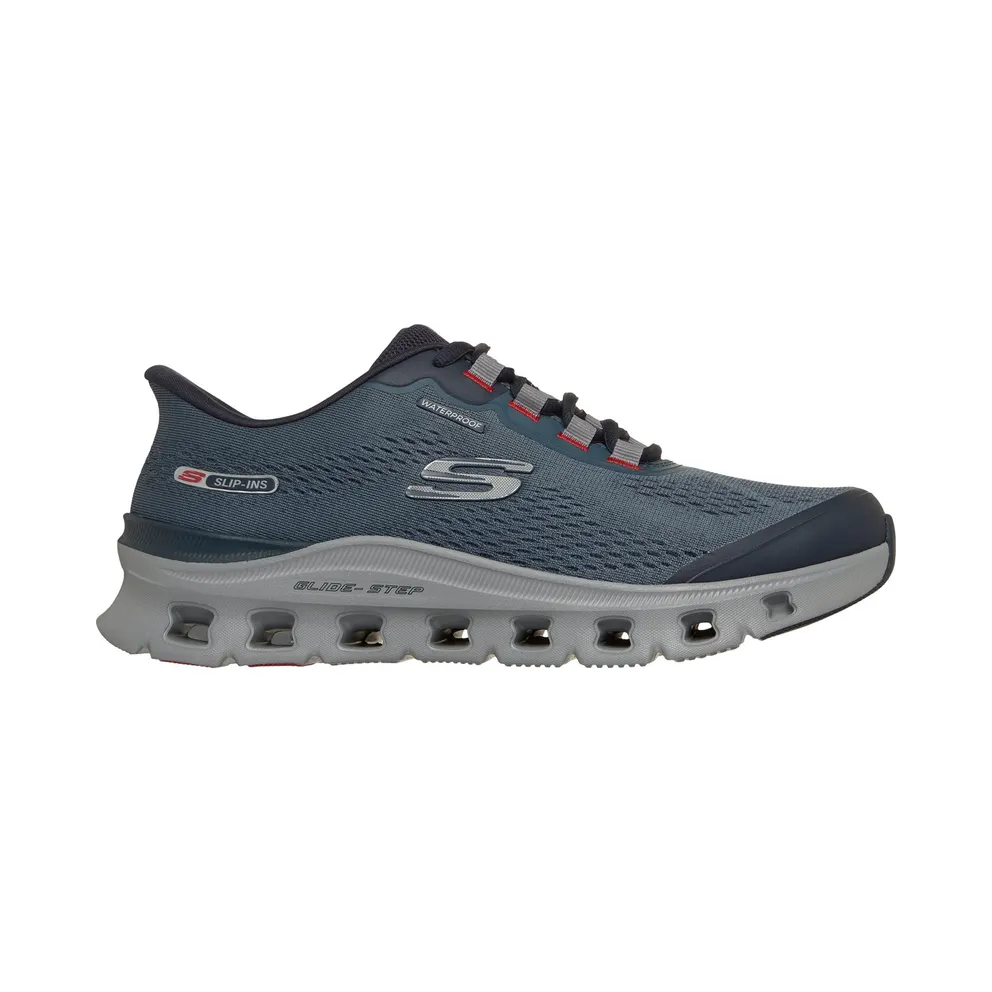 Skechers Slip-ins Waterproof: Glide-Step Pro – ChaChing Sneaker Marine/Grau