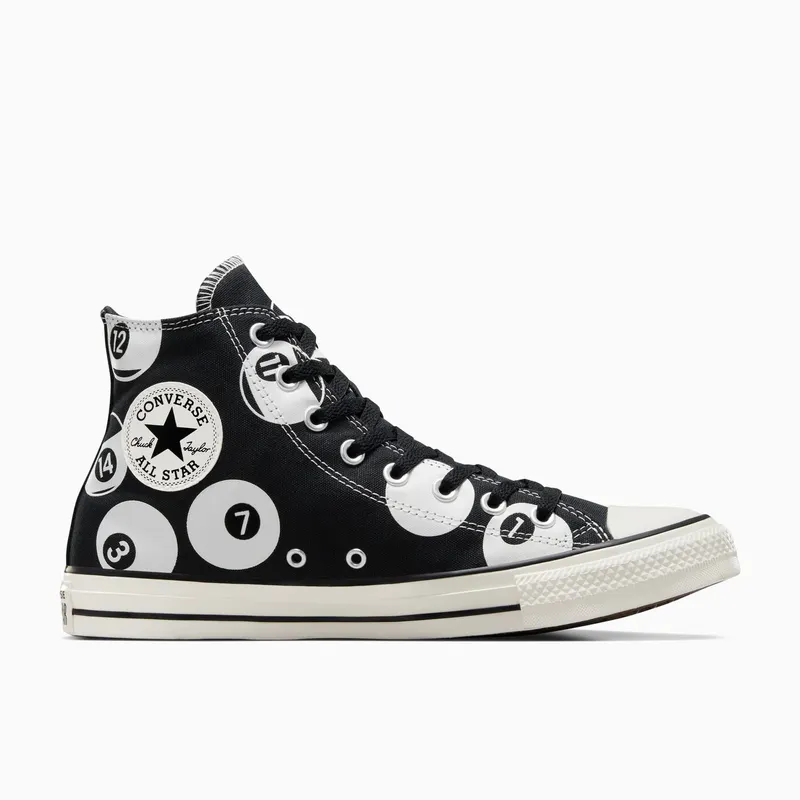 Converse Chuck Taylor All Star Billiards B&W Black/vintage White/egret