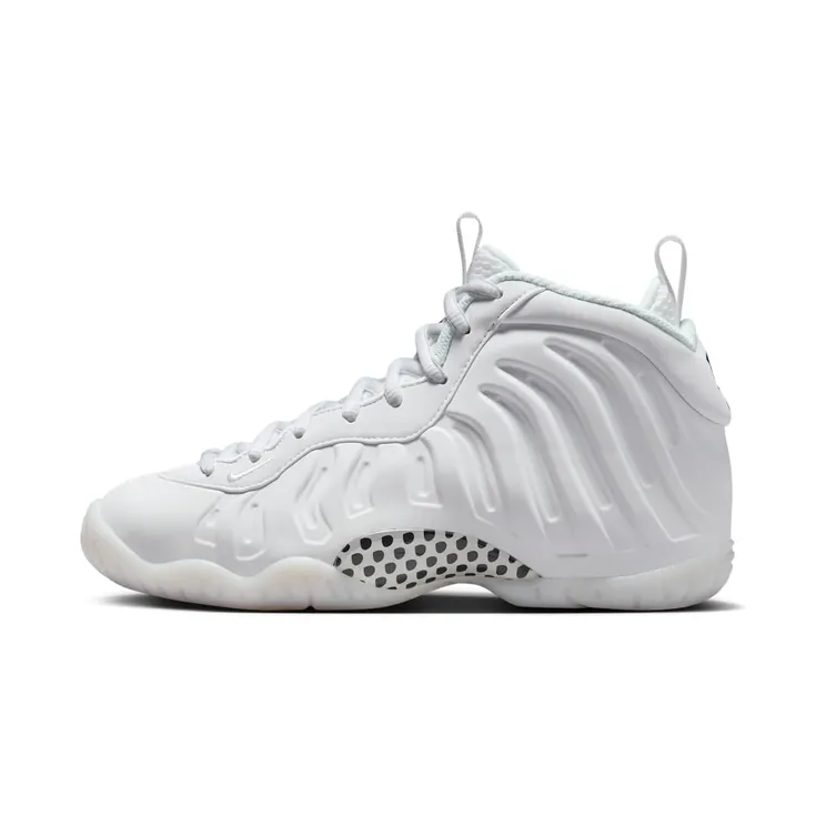 Nike Little Posite One GS “Triple White” (HQ1959-100)