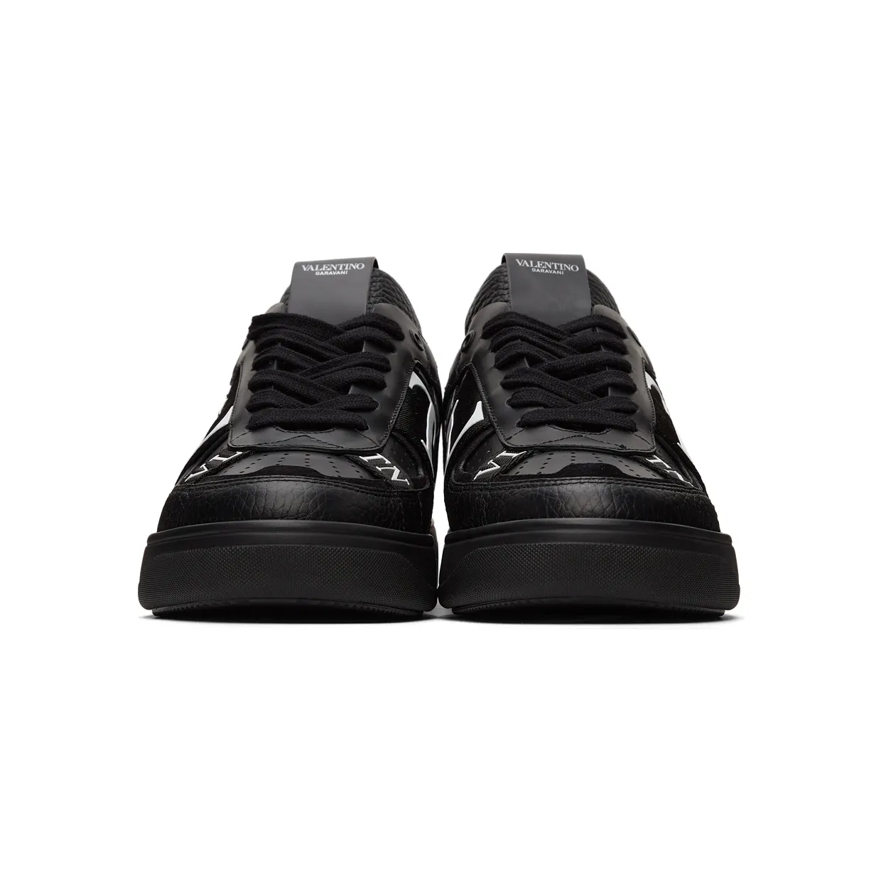 Valentino Garavani Black ‘VL7N’ Band Low Sneakers (WY0S0C58WRQ) (2)