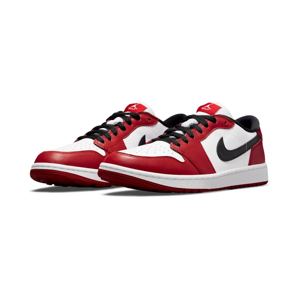 Air Jordan 1 Retro Low Golf Chicago – “Varsity Red / Black-white” (DD9315-600)
