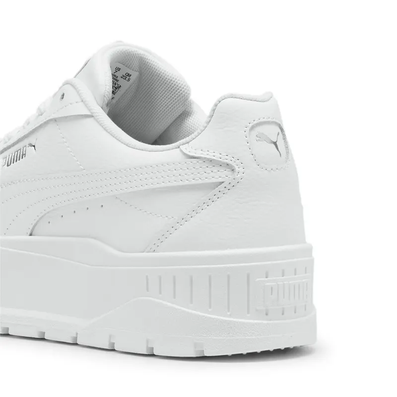 Puma Karmen II Leather “Puma White / Puma White / Puma Silver” (397456_02)