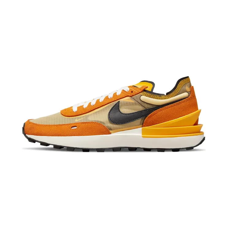 Nike Waffel One SE “University Gold / Sunset / Racer Blue / Black” (DD8014-700)