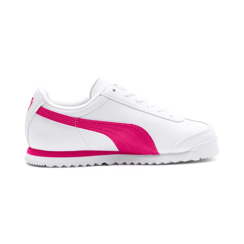Puma Roma White Fuchsia Purple (GS) White/Fuchsia Purple (354259-22)
