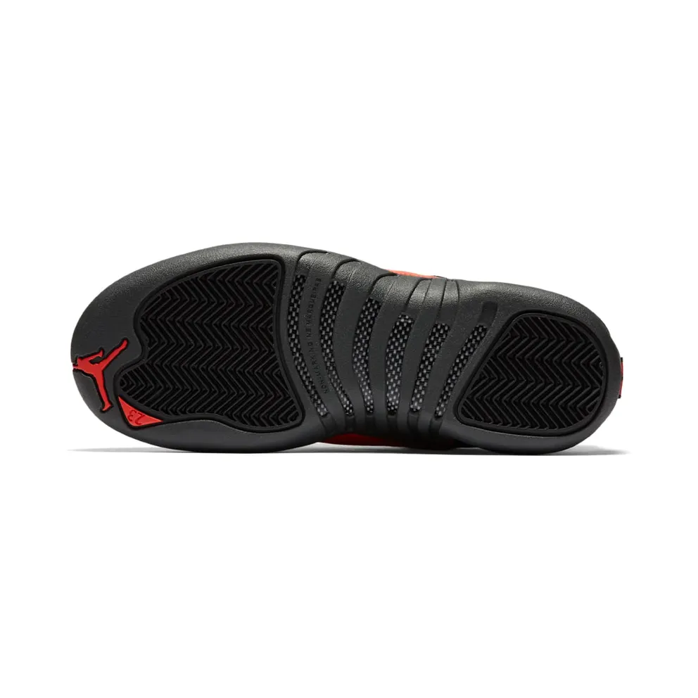 Jordan 12 Retro Low Max Orange (GS) Black/Max Orange-Anthracite-Metallic Silver (308305-003)