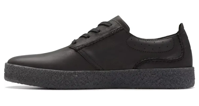 Clarks sneaker Black Leather (26179705)