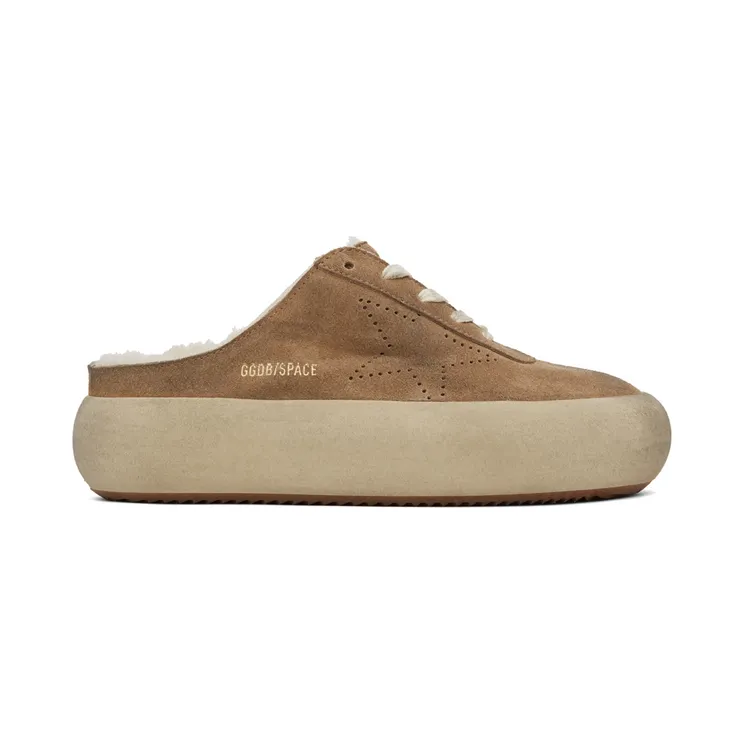 Golden Goose Brown Space-Star Sabot Sneakers (GWF00321.F002997.55353)