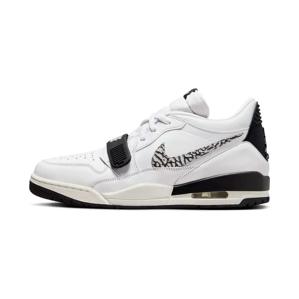 Air Jordan Legacy 312 Low “White Black Elephant Swoosh” (CD7069-110)