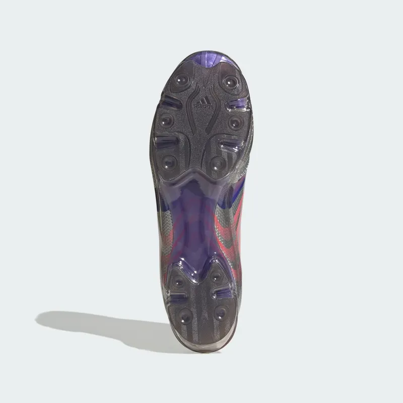 Adidas F50 WALKABLE Shoes Solar Purple / Solar Turbo / Silver Metallic (KH6570)