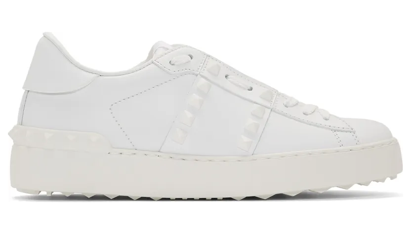 Valentino Garavani White Rockstud Untitled Sneakers (WW2S0A01YEK)