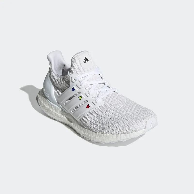 adidas Ultra Boost 4.0 DNA Hearts Pack White (W) Cloud White/Chalk White-Solar Red (GZ9232)