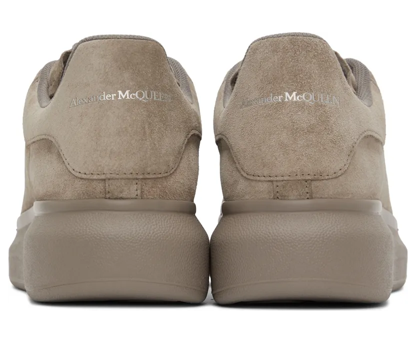 Alexander McQueen Taupe Oversized Sneakers (688520WIA53) (2)